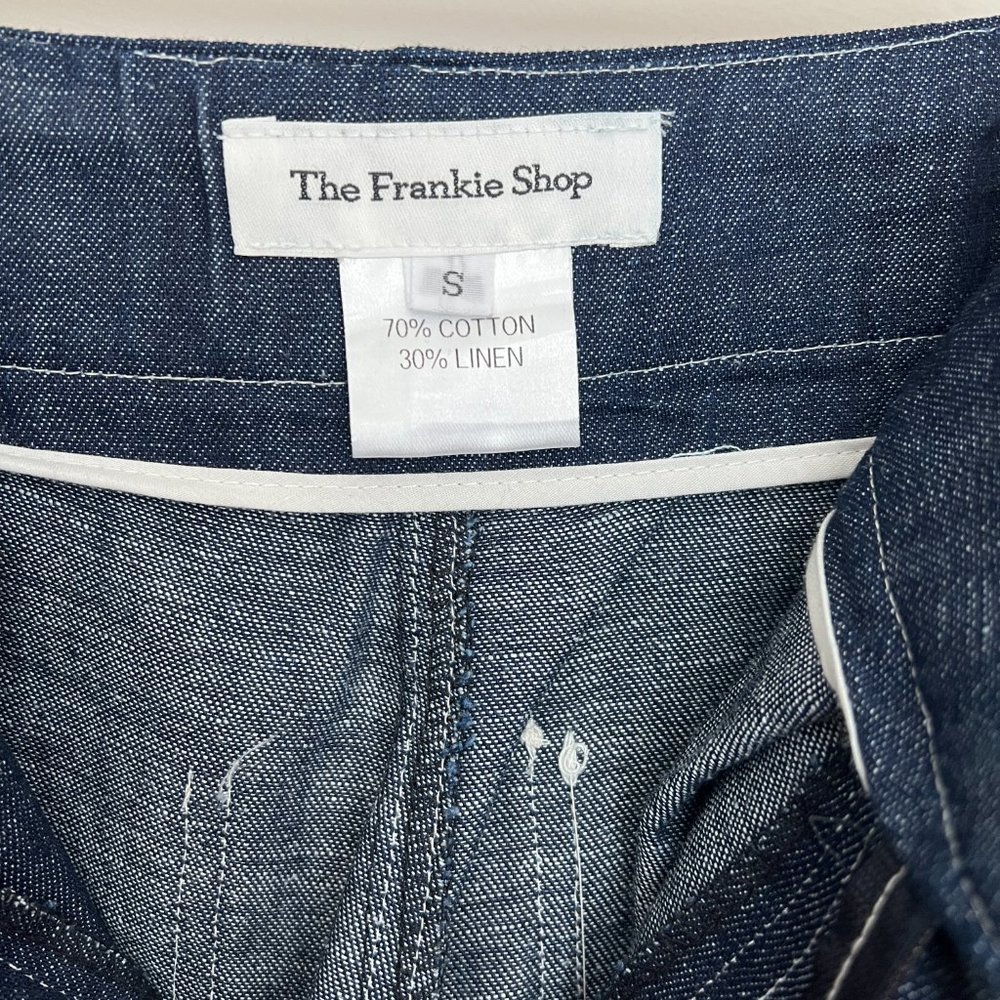 The Frankie Shop Lomi Cargo Denim Pants (Navy) Si… Gem